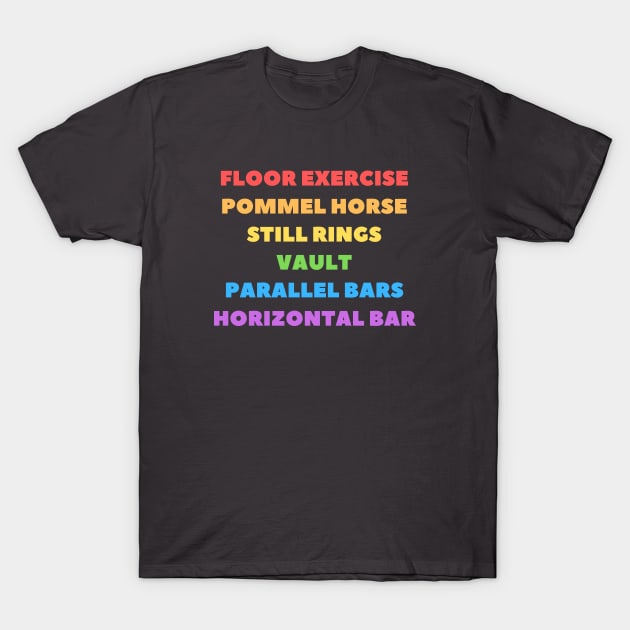 MAG events rainbow T-Shirt by Half In Half Out Podcast